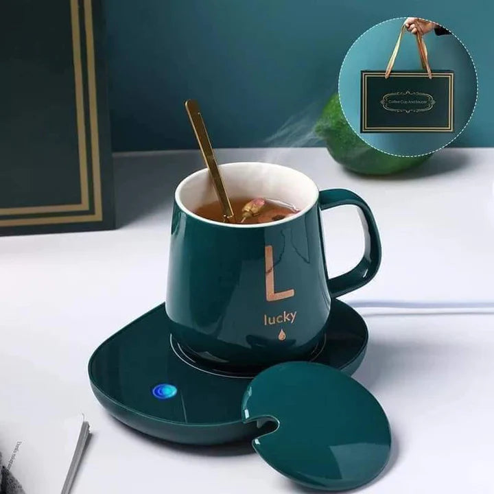 SET TAZA CON CALENTADOR ELÉCTRICO INTELIGENTE