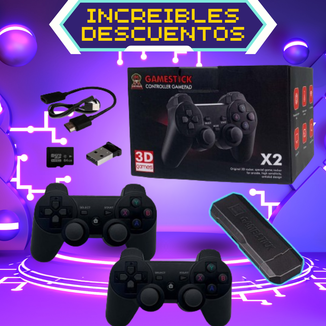 CONSOLA ADVANCED PLUS GD10 DE 64GB CON 37MIL GAMES