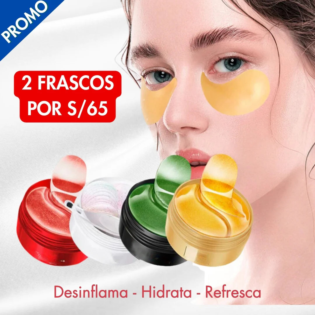 Mascarilla de colágeno para ojeras con ácido hialurónico